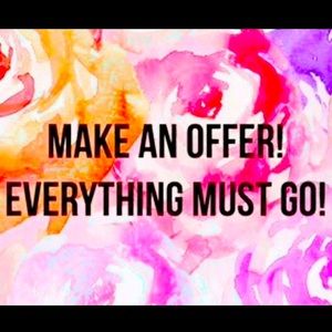 Everything must go!! Please make an offer or it’s getting tossed!!!!